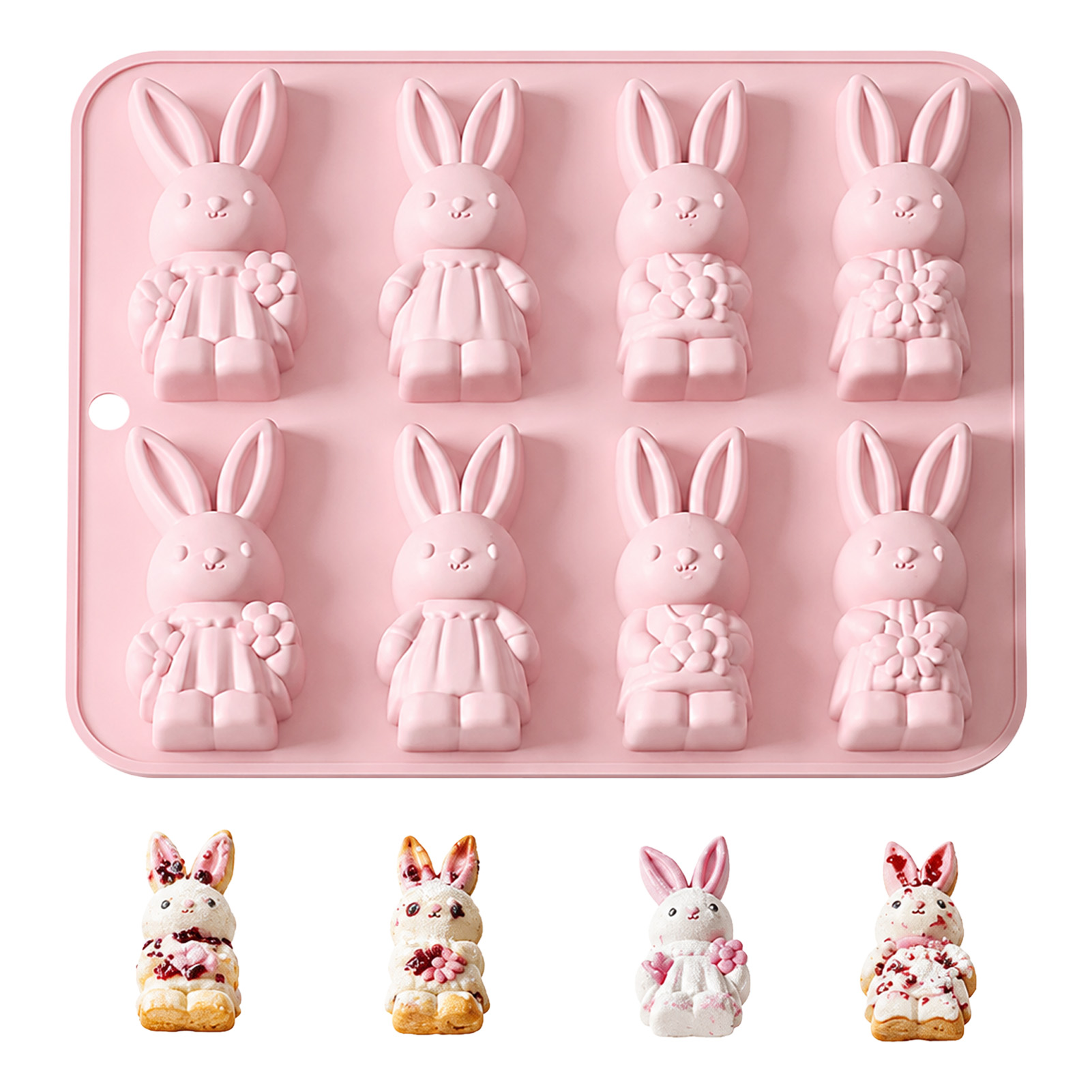 Bunny Cake Mold - Профессиональная форма для торта в виде