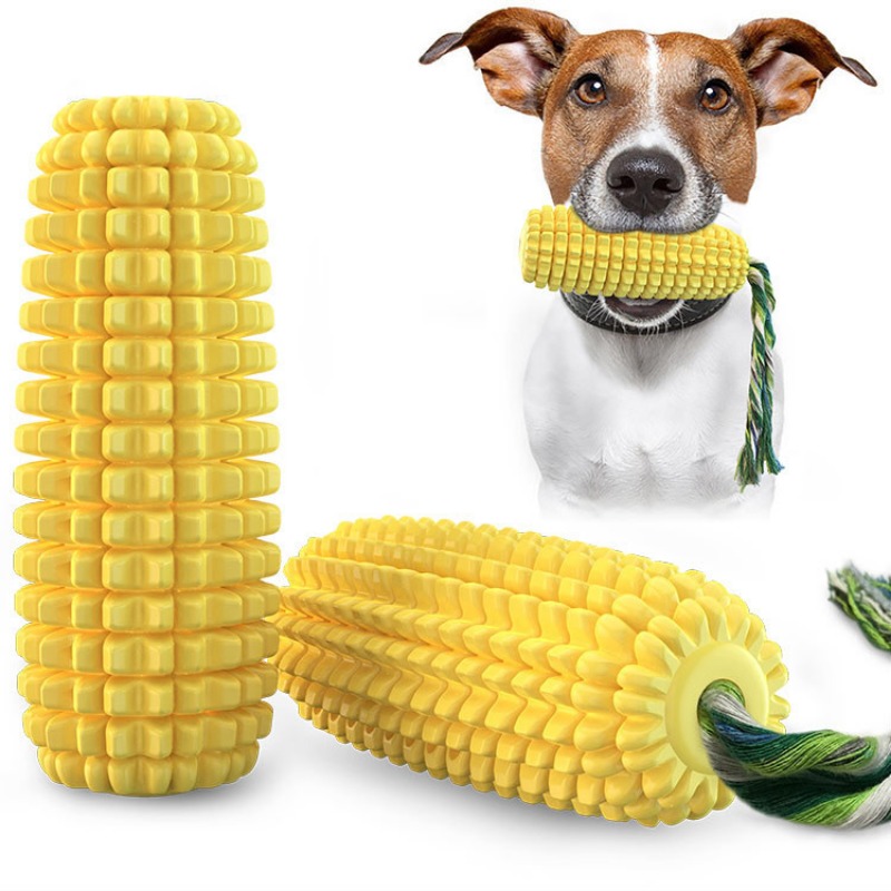 Игрушка-зубная щетка для собак – обзор и цена Corn Dog Stick