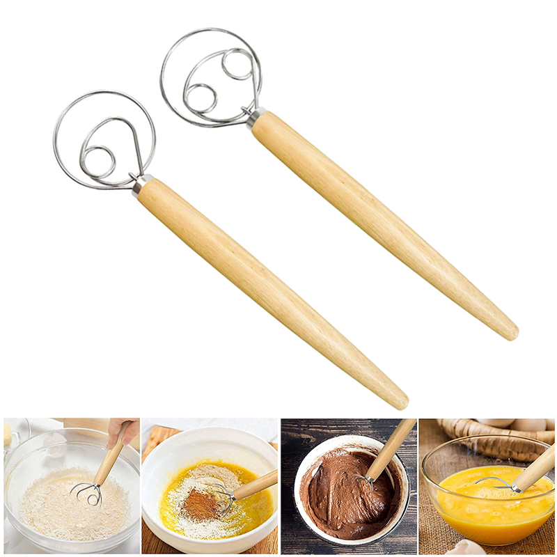 Большой ручной датский венчик  – обзор и цена Danish Pancake Pan